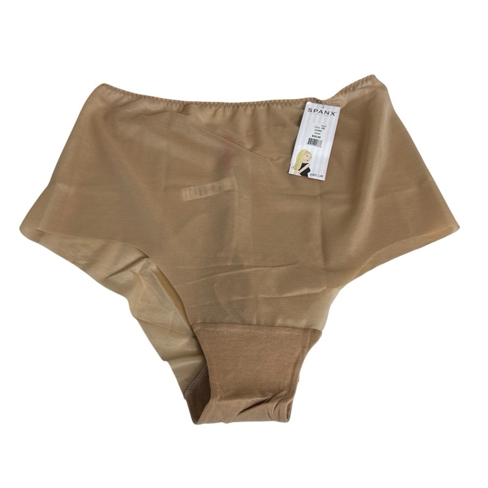 Spanx (Lot of 2) Women's Plus 2X Skinny Britches Hipster Panty Nude NEW